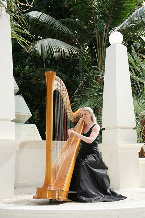 Sheila Watts Harpist for funerals and weddings London Home Counties
